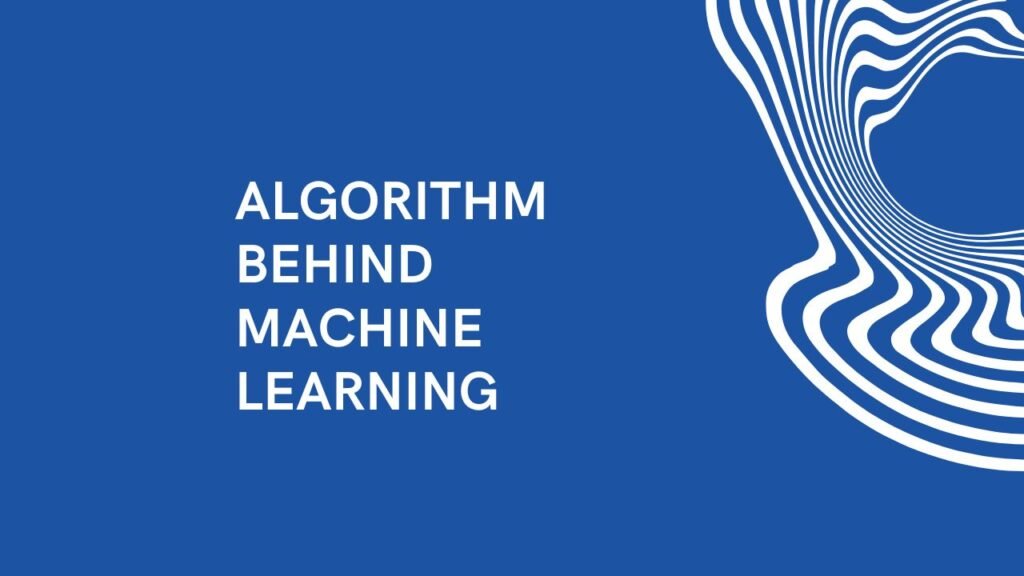 Which algorithm is used in machine learning